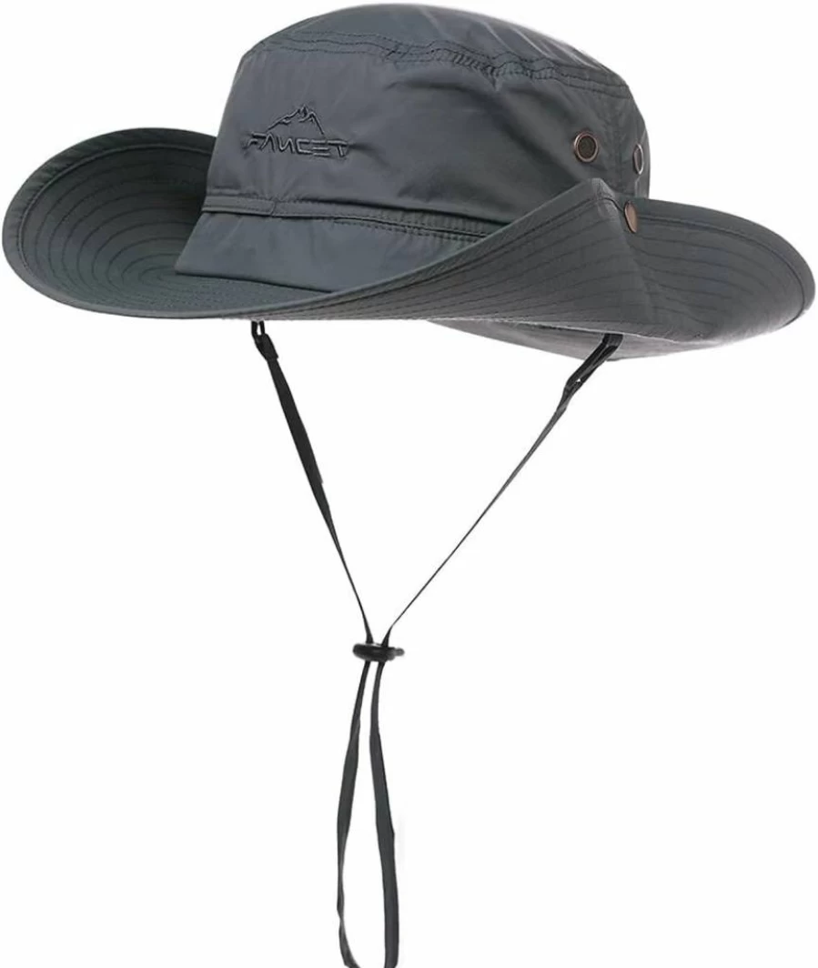Comhats Oversize Wide Brim Bucket Hat - UPF 50+ Waterproof Sun Hat for Men & Women, Adjustable Chin Strap for Summer, Travel, Fishing, Hiking