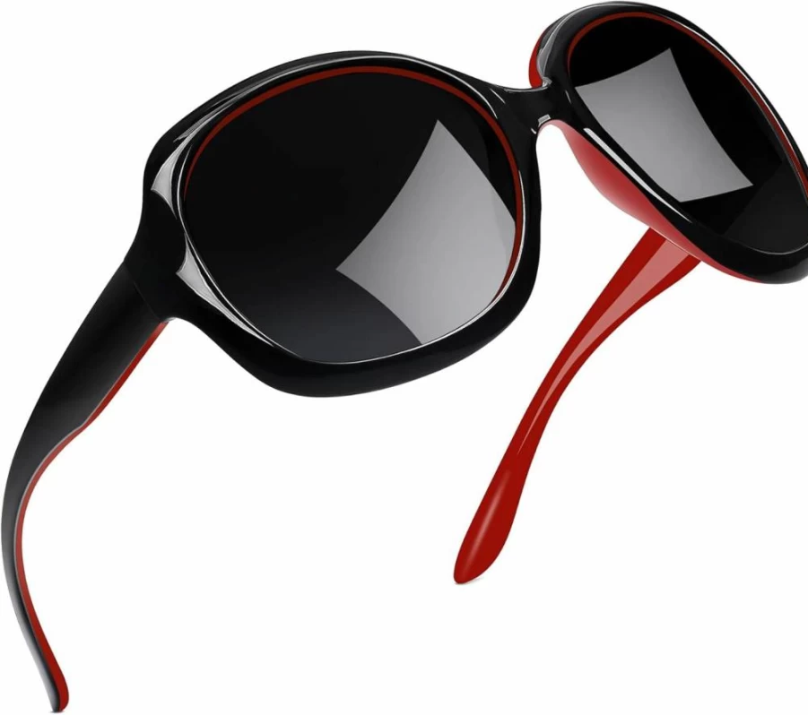 Joopin Oversized Polarized Sunglasses for Women - UV Protective Large Frame Driving Shades Trendy Big Sunnies