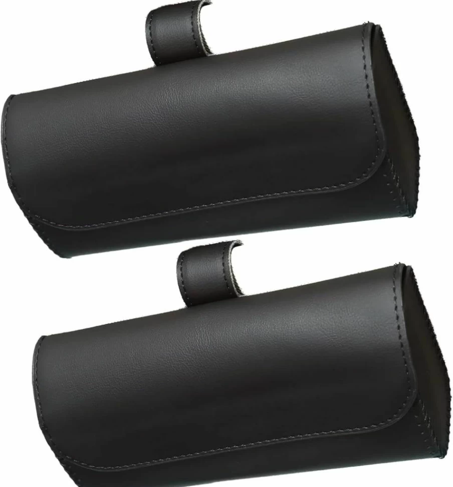 Accmor Car Visor Sunglasses Holder - UV Protective Eyeglasses Storage Case, Vehicle Sun Visor Organizer Box Accessory