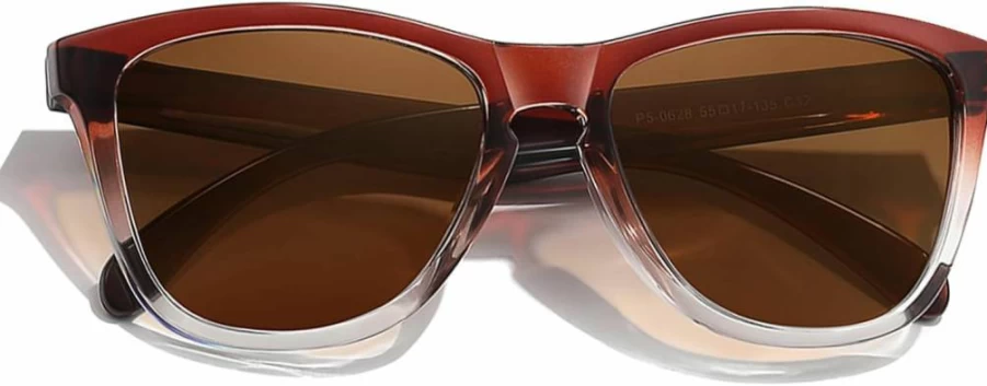 DANAMY Polarized Sunglasses for Women - Trendy Mirrored UV400 Protection Designer Shades