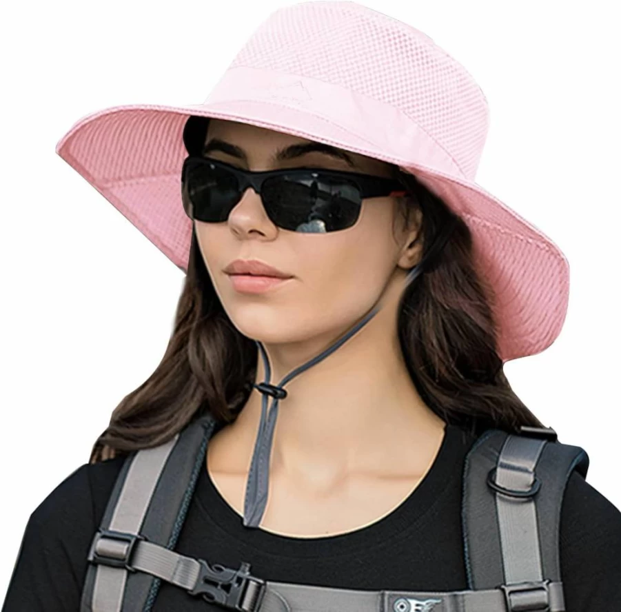 Rosoz UPF 50+ Sun Hat for Men & Women – Breathable Wide Brim Summer UV Protection Fishing Hat
