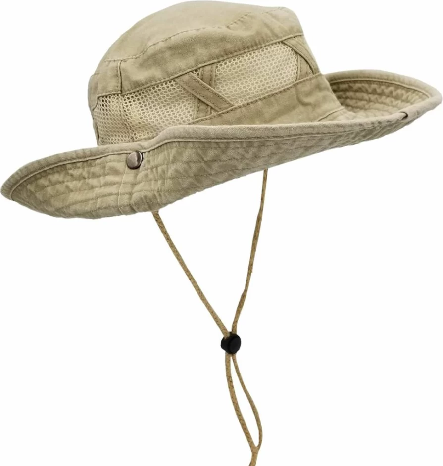Winterlace Outdoor Boonie Sun Hat for Men & Women - Military Camo Floppy Cap for Hiking, Camping, Fishing & Summer Activities