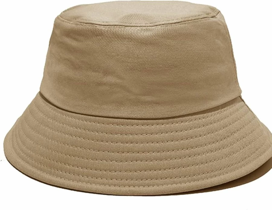 PFFY Cotton Bucket Hat for Women & Men – Summer Sun Protection Beach Fishing Cap
