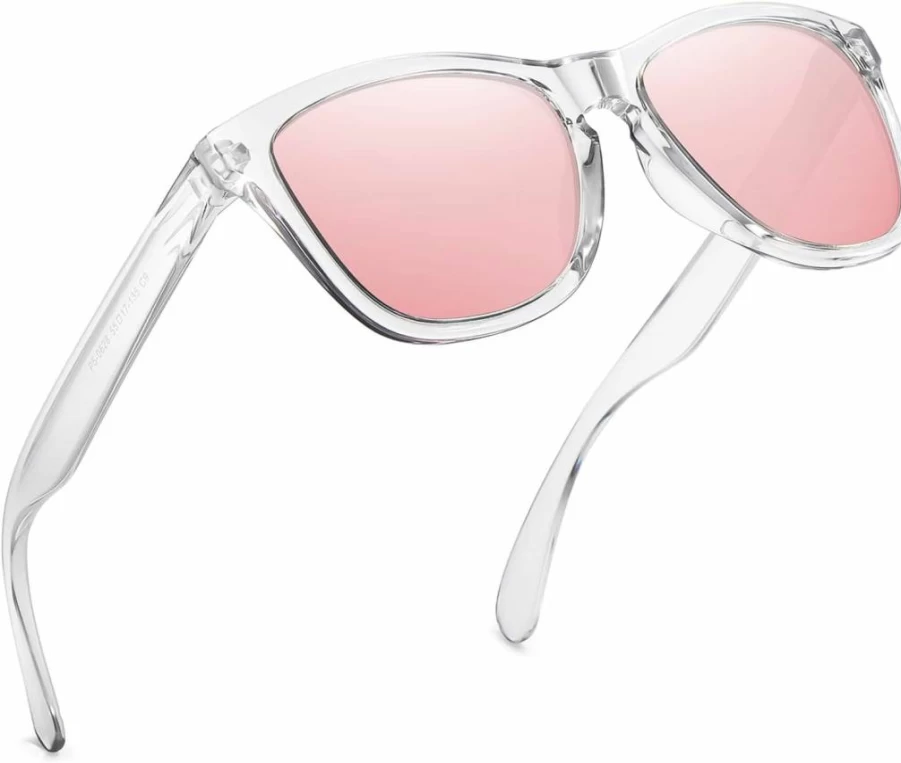 Dollger Retro Square Sunglasses for Women & Men – UV 400 Protection, Trendy Rectangle Frame Fashion Shades