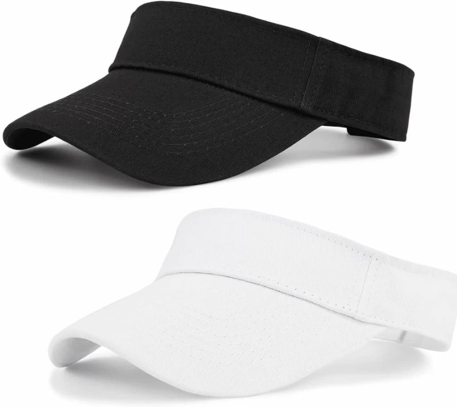 American Trends Lightweight Adjustable Sun Visor Hat for Women & Men - Outdoor Sports Sun Protection Cap