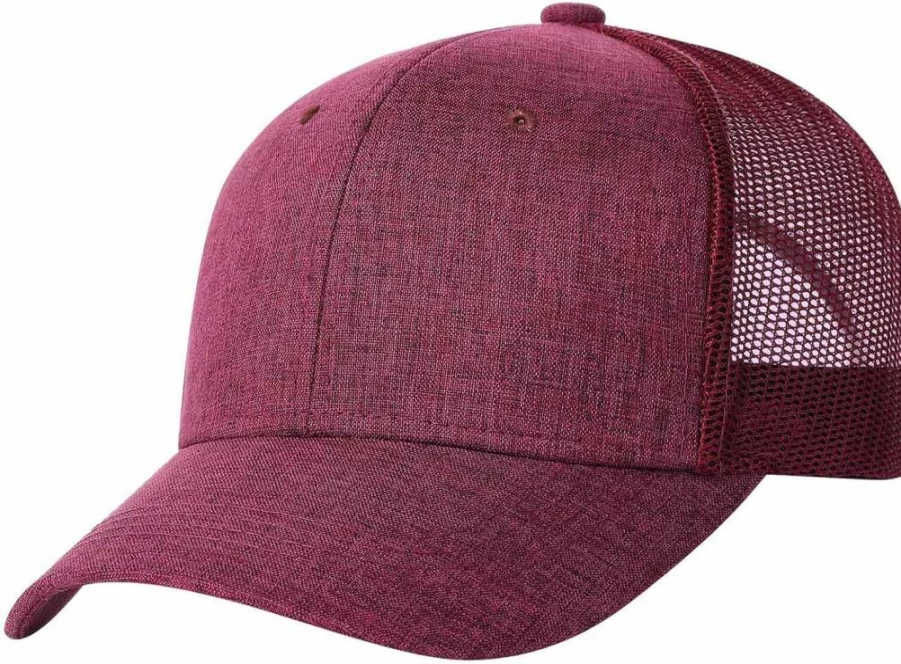 TSSGBL Adjustable Snapback Trucker Hat - Mesh Back Baseball Cap for Men & Women (Sizes M, L, XL, XXL)