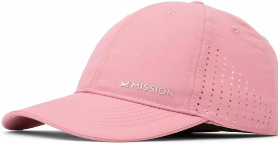 MISSION Cooling Vented Performance Hat - Unisex Sweat-Activated Cap for Golf, Running & Workouts