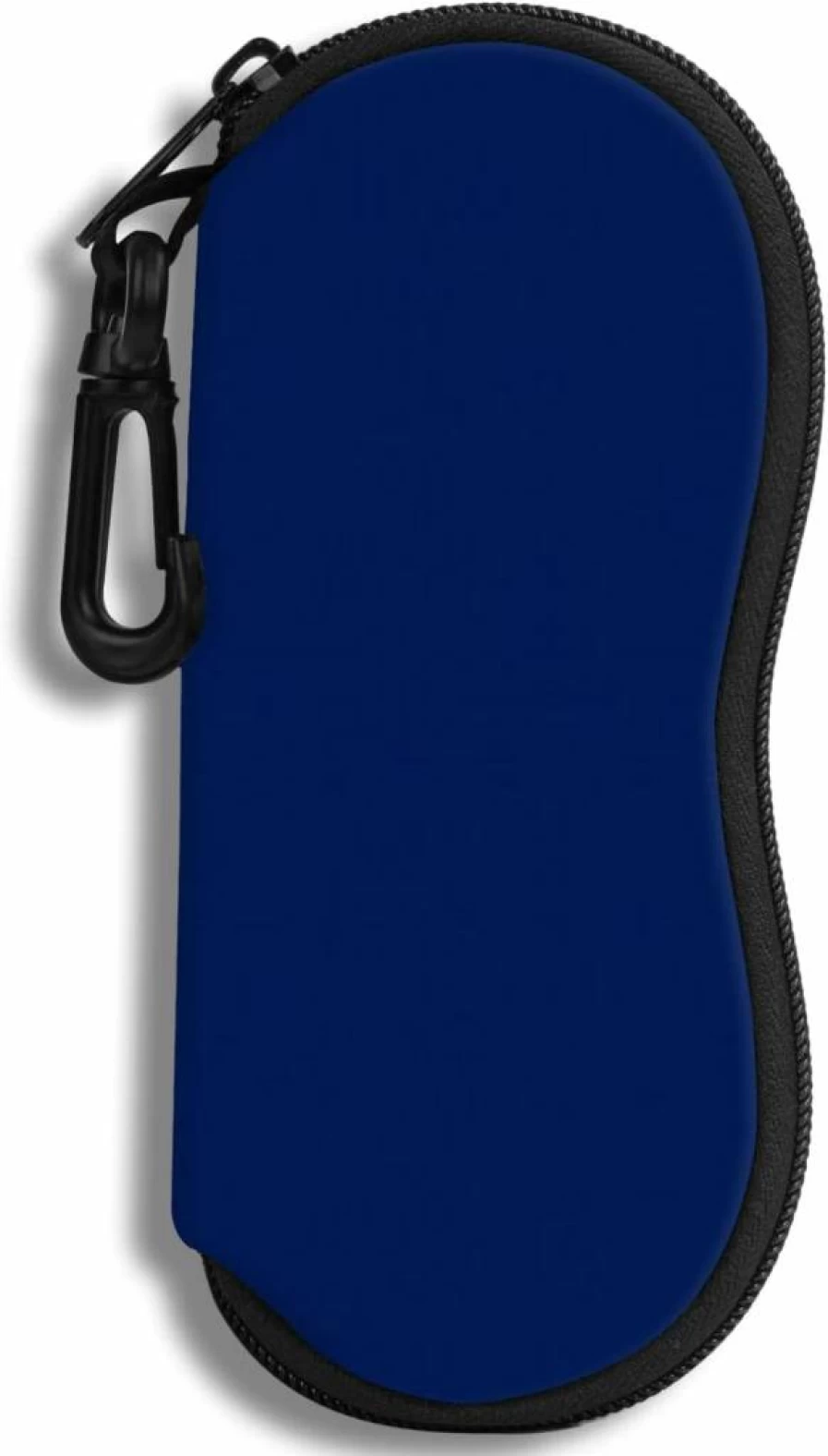 Hion Ultra Light Neoprene Sunglasses Case with Zipper & Belt Clip for Eyeglasses