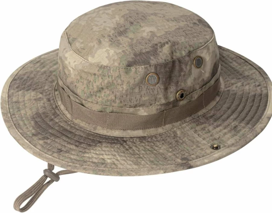 Rosoz UPF 50+ Sun Hat for Men & Women - Wide Brim Boonie Bucket Hat for UV Protection, Fishing, Hiking, Safari & Outdoor Activities
