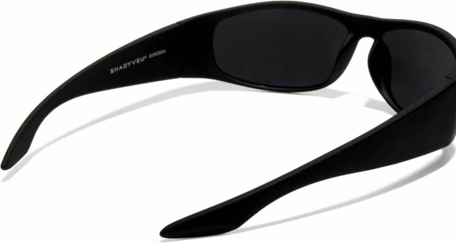 ShadyVEU Vintage Retro Sunglasses – Super Dark UV Protection Lenses, 80s Inspired Shades with Spring Hinge