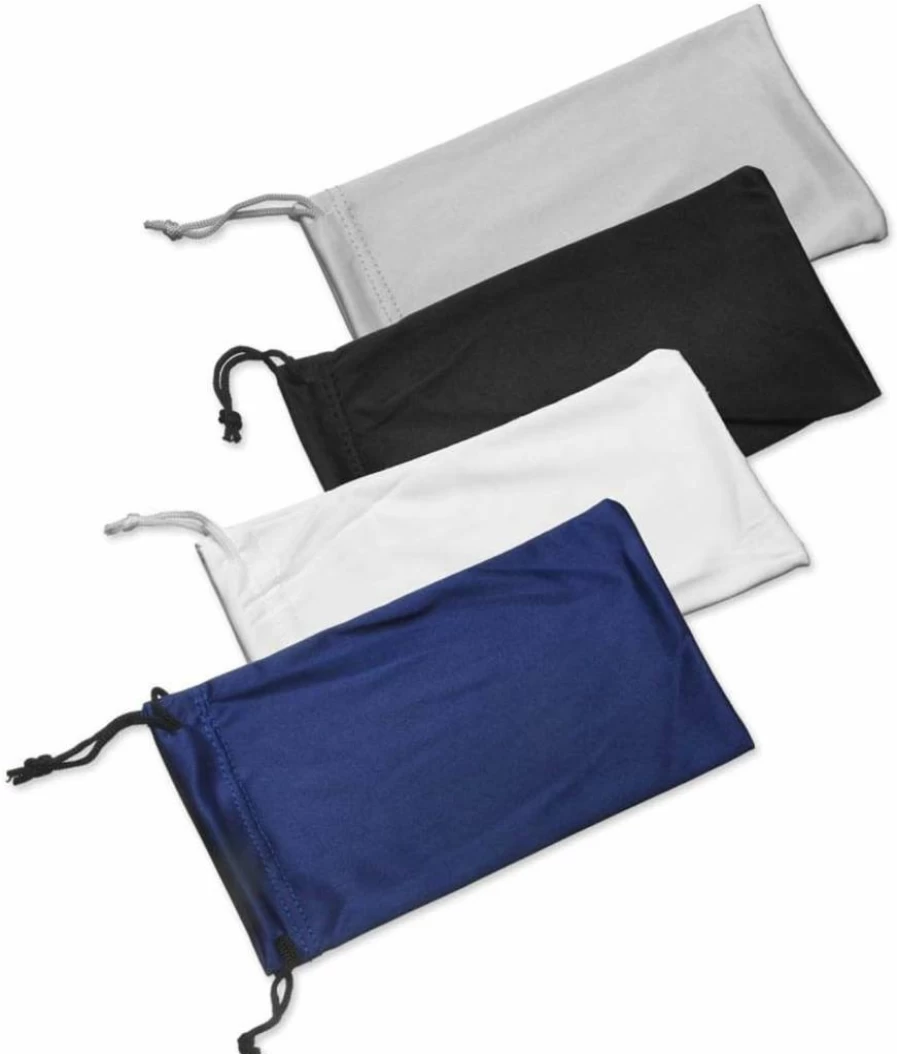 THE BIRCH & CO. Microfiber Cleaning Pouch for Sunglasses & Glasses – 4X Storage Case