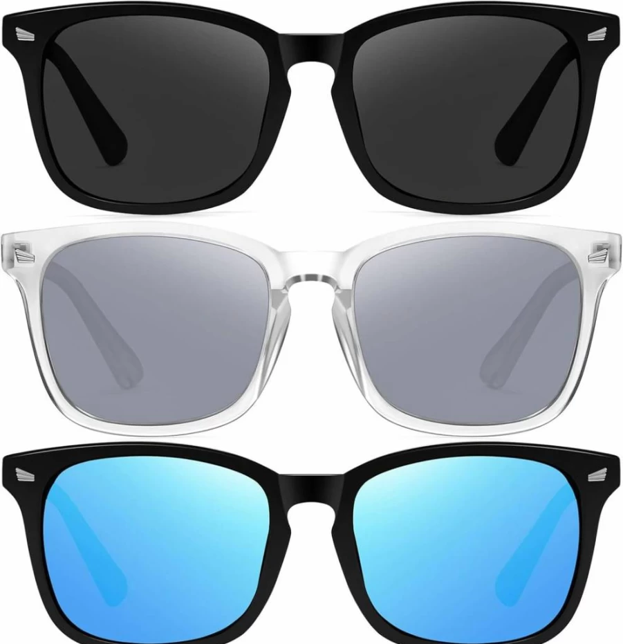 Ougenni Vintage Polarized Sunglasses for Women & Men – Retro Round UV Protection Lenses