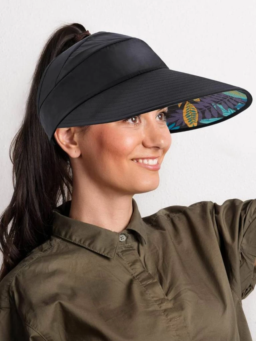 Geyoga Women's Sports Visor - Lightweight Sun Hat for Running, Golf & Outdoor Activities