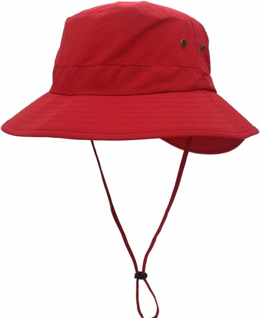 LLmoway Women's Lightweight Safari Sun Hat - Quick Dry, Adjustable Strap, UPF Protection for Outdoor Fishing & Travel