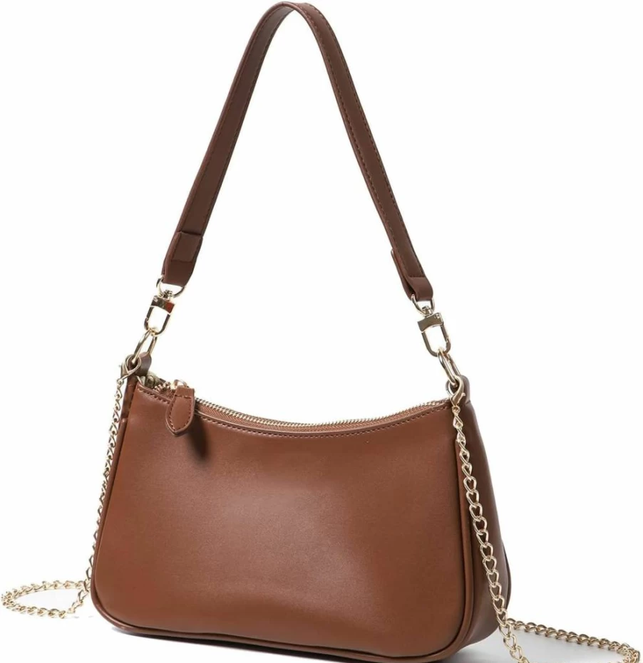 VODIU Women's Clutch Tote Bag with 2 Removable Straps - Crossbody Shoulder Purse with Zipper Closure