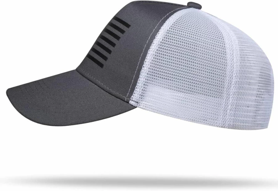 RONGJUN American Flag Snapback Trucker Hat - Adjustable Mesh Baseball Cap for Men & Women - Breathable Casual Wear Unisex Cap