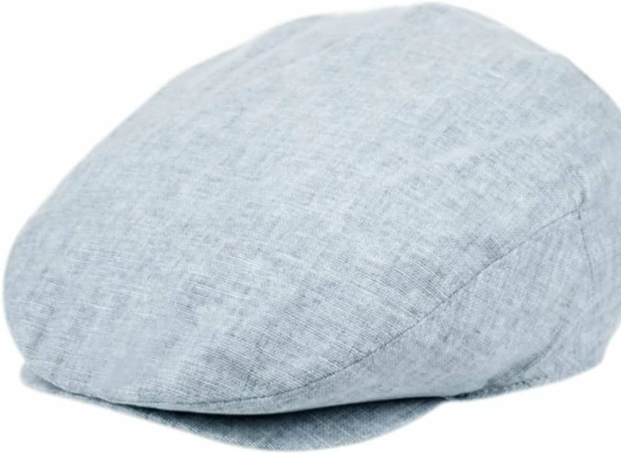 Epoch Hats Men's Ivy Gatsby Summer Newsboy Cap in Premium Linen