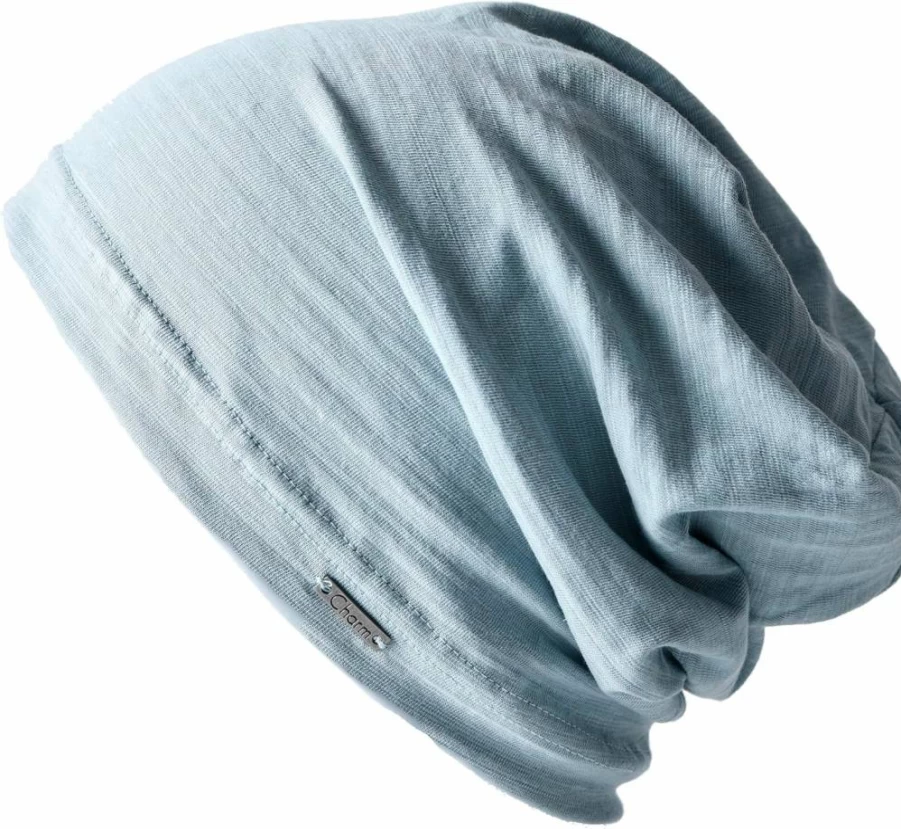 CHARM Summer Cotton Slouchy Beanie for Men & Women - Lightweight Knit Hipster Hat for Chemo & Fashion