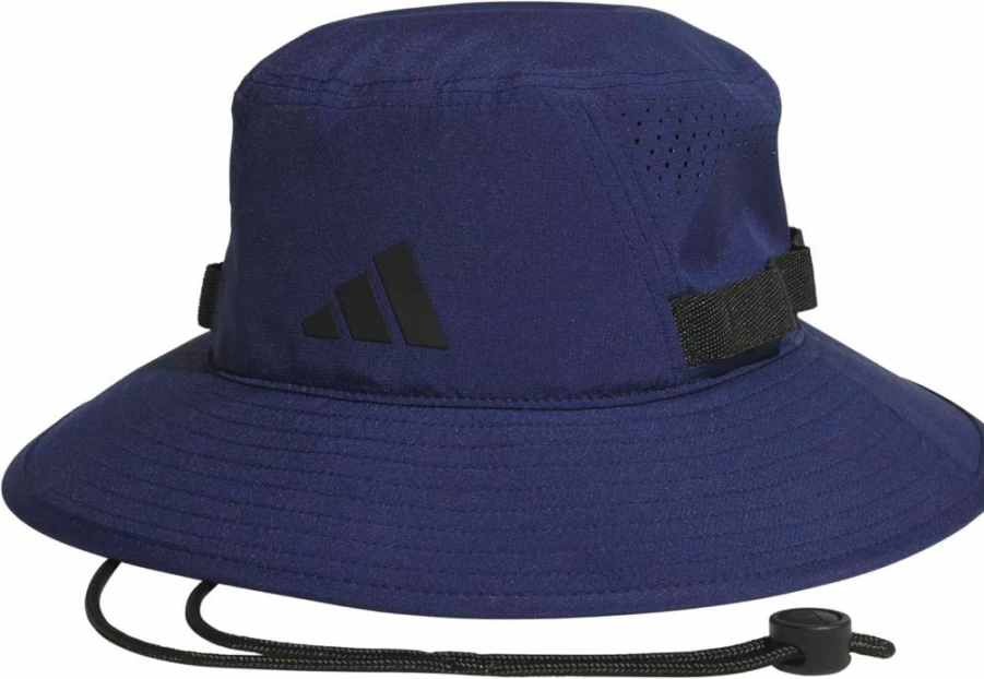 Adidas Men's Wide Brim Bucket Hat for Sun Protection, Outdoor & Sideline Style Victory Collection