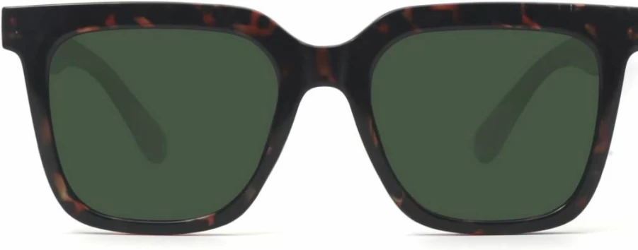 Fozono Retro Square Sunglasses for Women & Men – Polarized UV400 Protection – Trendy Oversized Classic Style