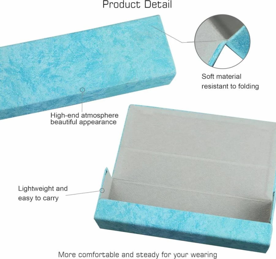 VisionGlobal Durable Hard Shell Eyeglass Case for Men, Women & Kids - Protective Sunglasses & Eyewear Storage