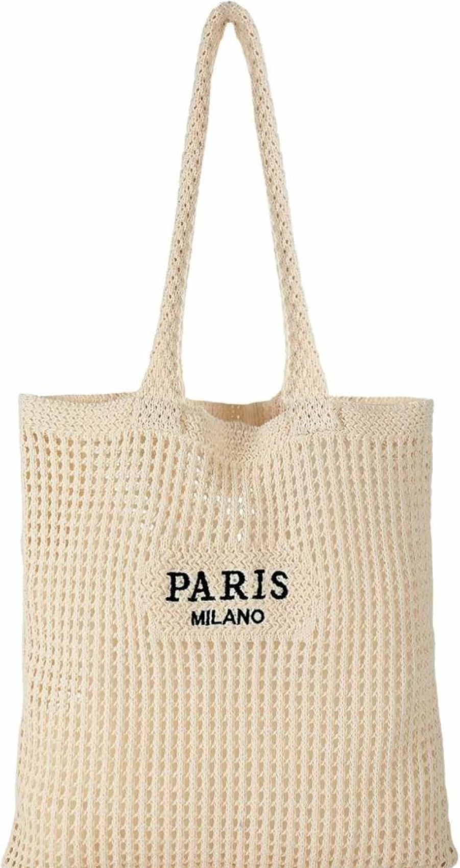 Trifabricy Woven Straw Beach Tote Bag for Women - Large Waterproof Woven Swim & Travel Bag