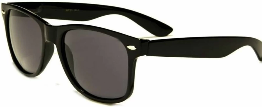 Retro Optix Vintage 80s Style Sunglasses - Classic Rectangle Frame for Men & Women